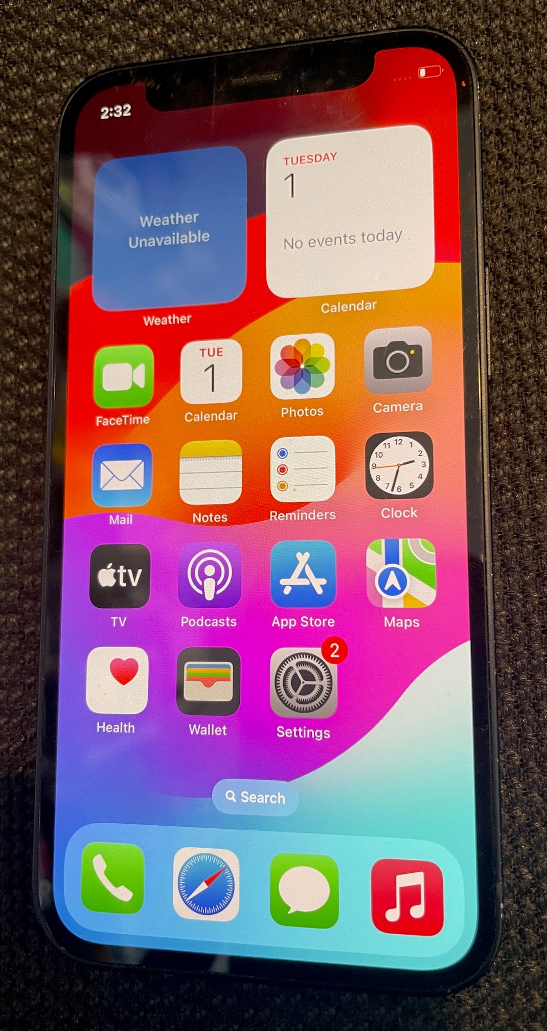 Apple iPhone 12 Mini Black 64GB A Grade