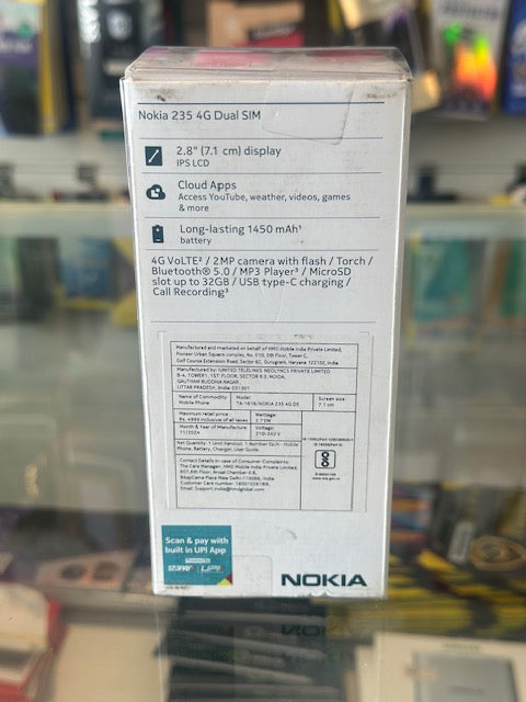 NOKIA 235 4G Unlocked For All sim Card , Duel Sim Phone