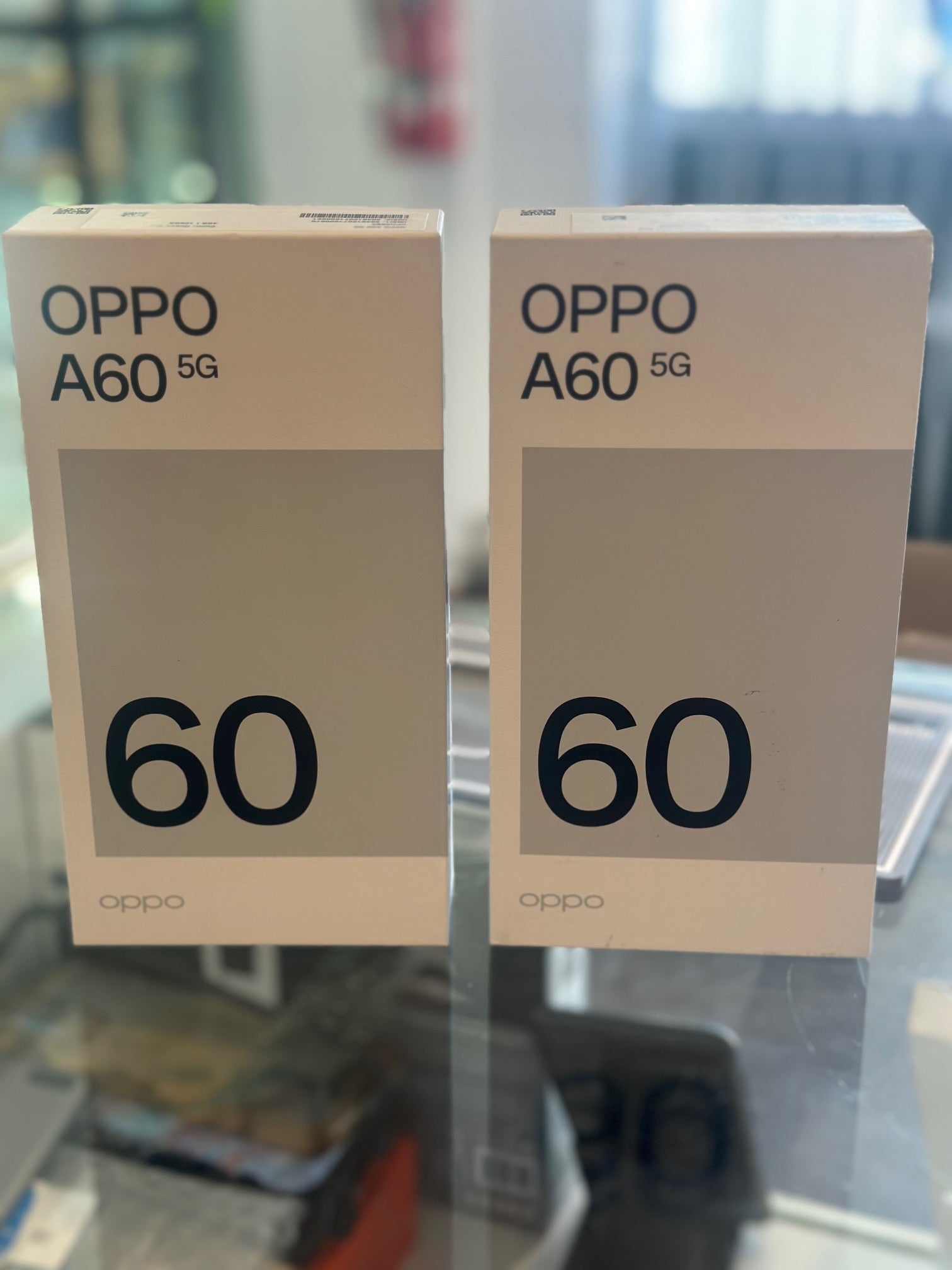 OPPO A60 5G (2024) Dual SIM Smartphone (4GB+128GB) -Blue/RED