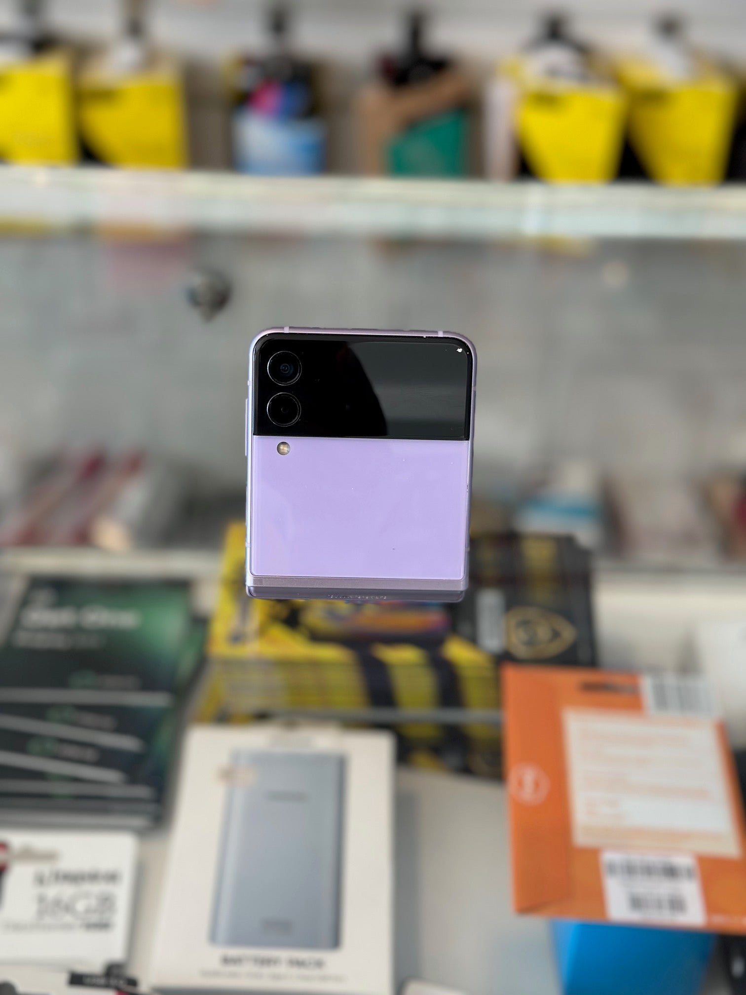 Samsung Galaxy Z Flip3 5G(8GB+128GB) Purple A Grade+FREE CASE