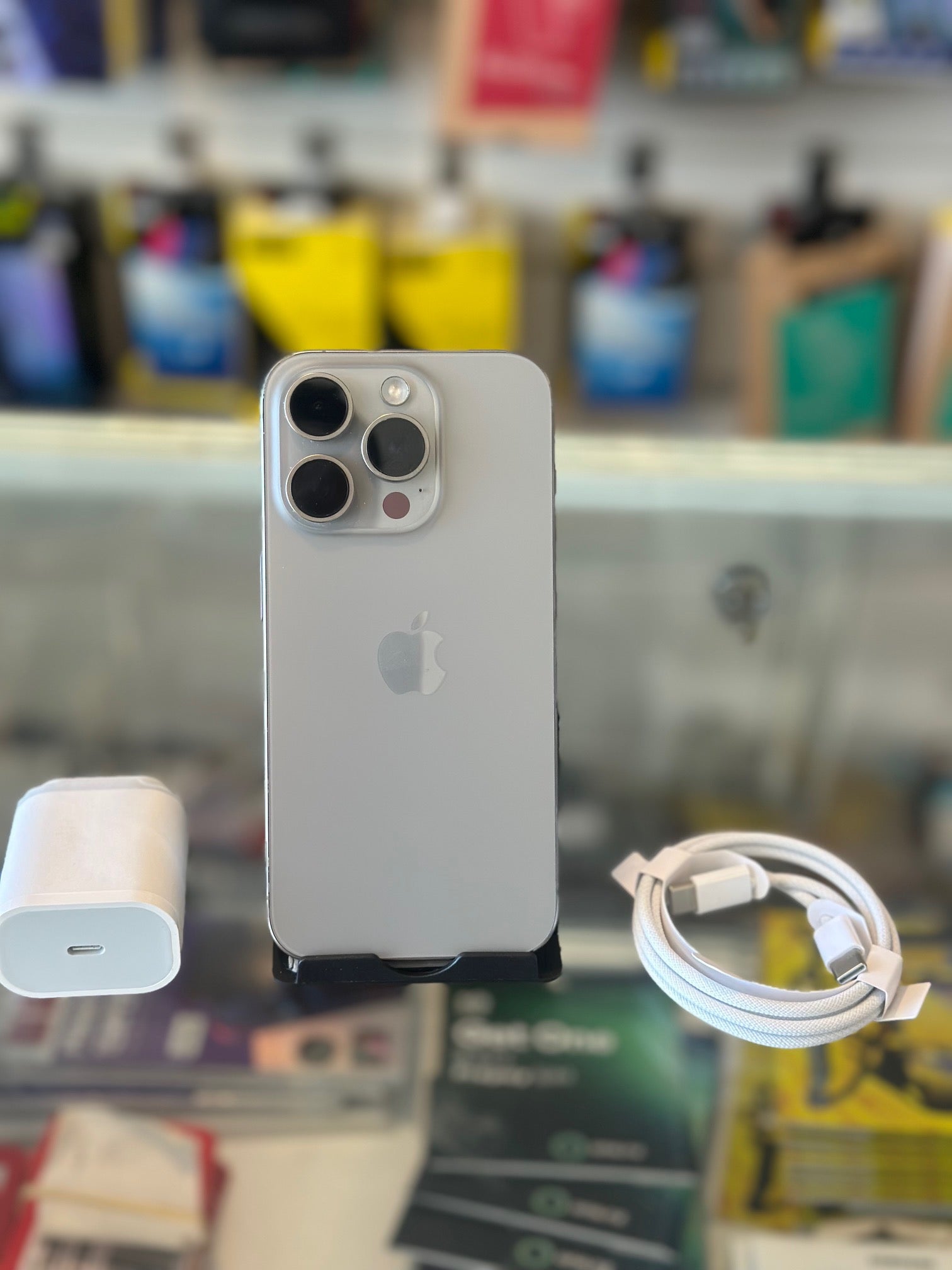 Apple iPhone 15 Pro  128GB  Natural Titanium Like New A Gread