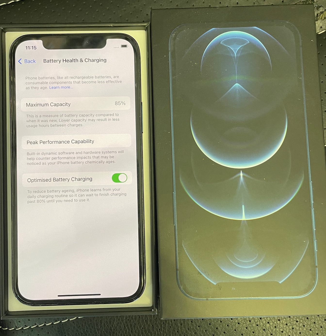 iPhone 12 Pro 128GB Blue  Like New A Grade