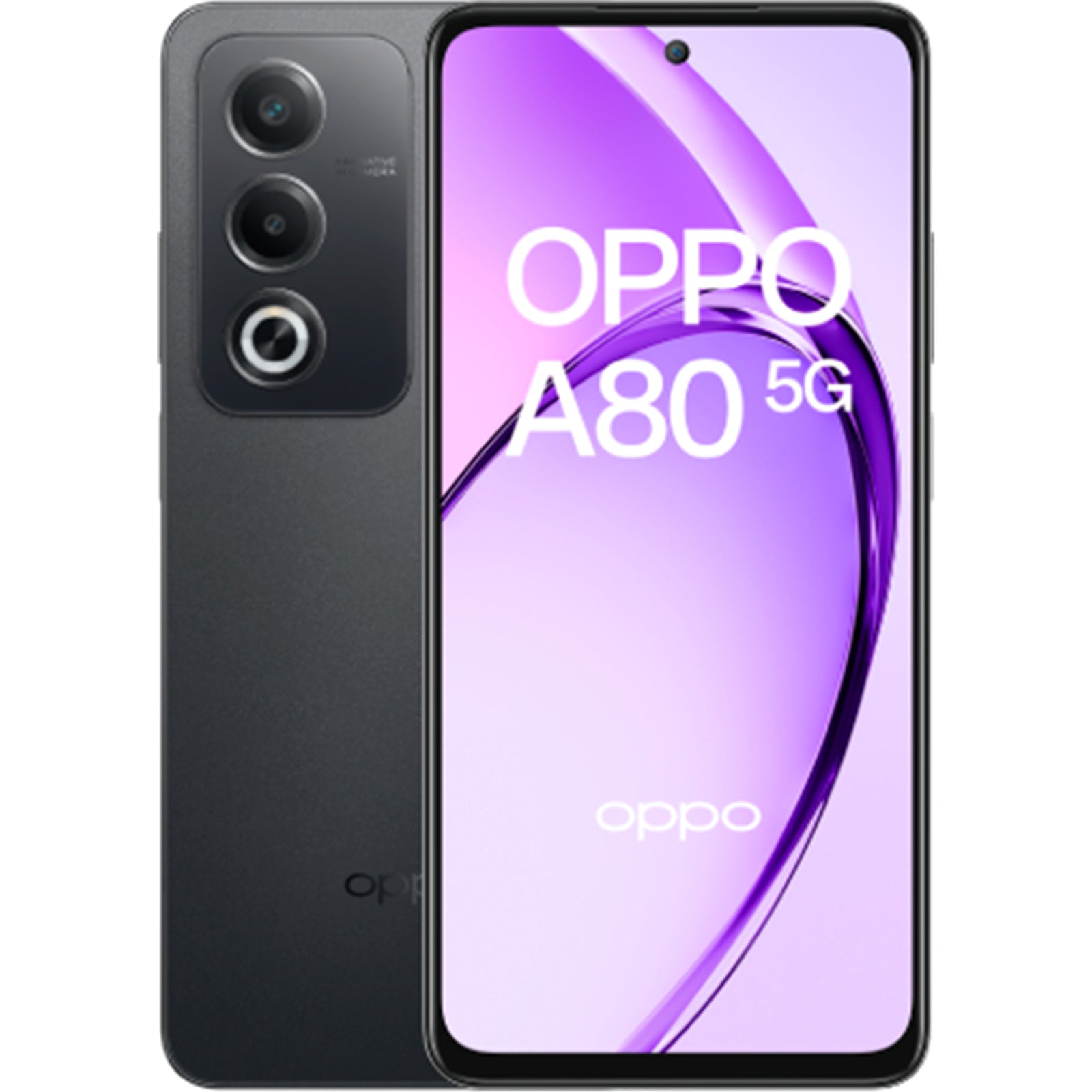 OPPO A80 5G ( Dual SIM Smartphone )- 8GB+256GB Black/purple