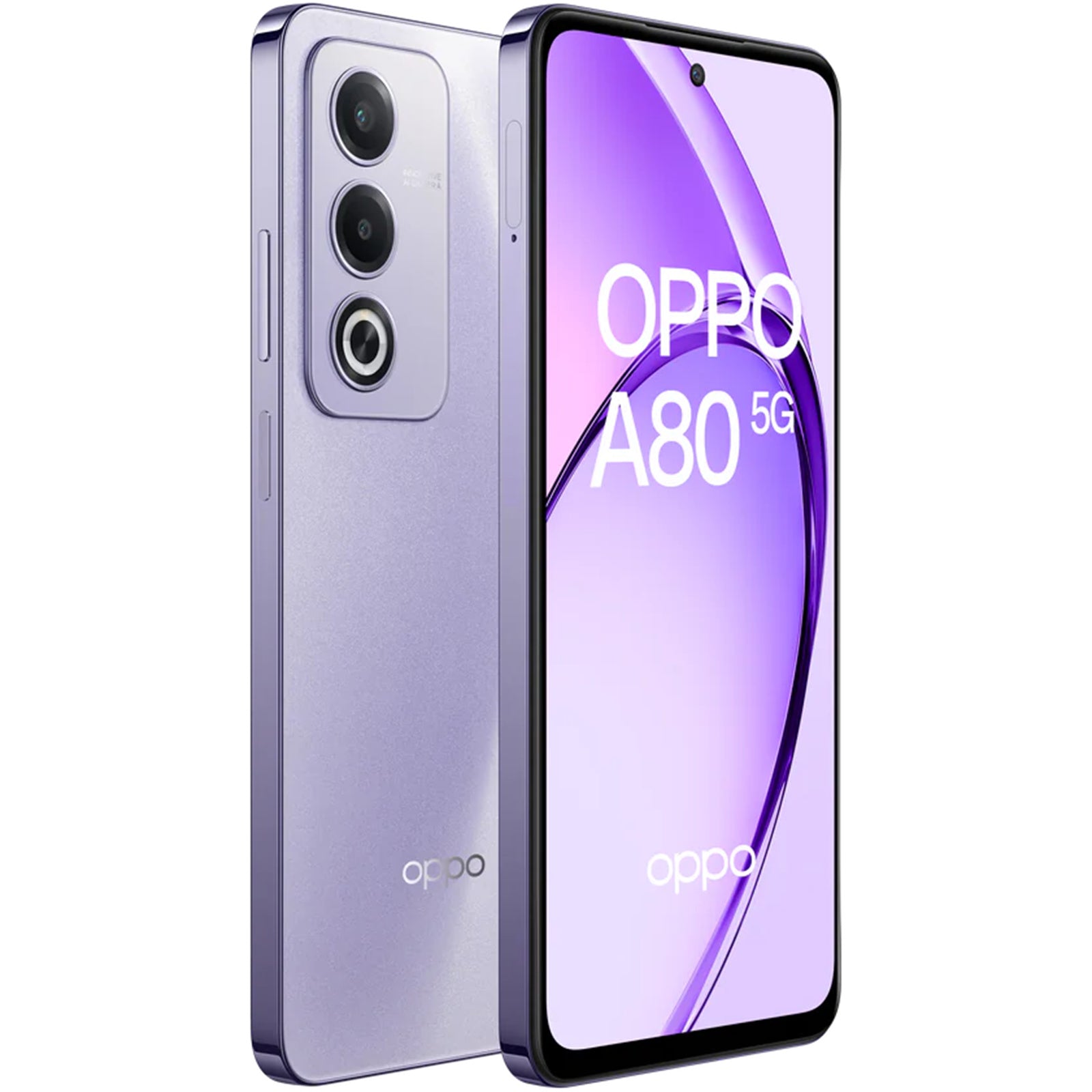 OPPO A80 5G ( Dual SIM Smartphone )- 8GB+256GB Black/purple