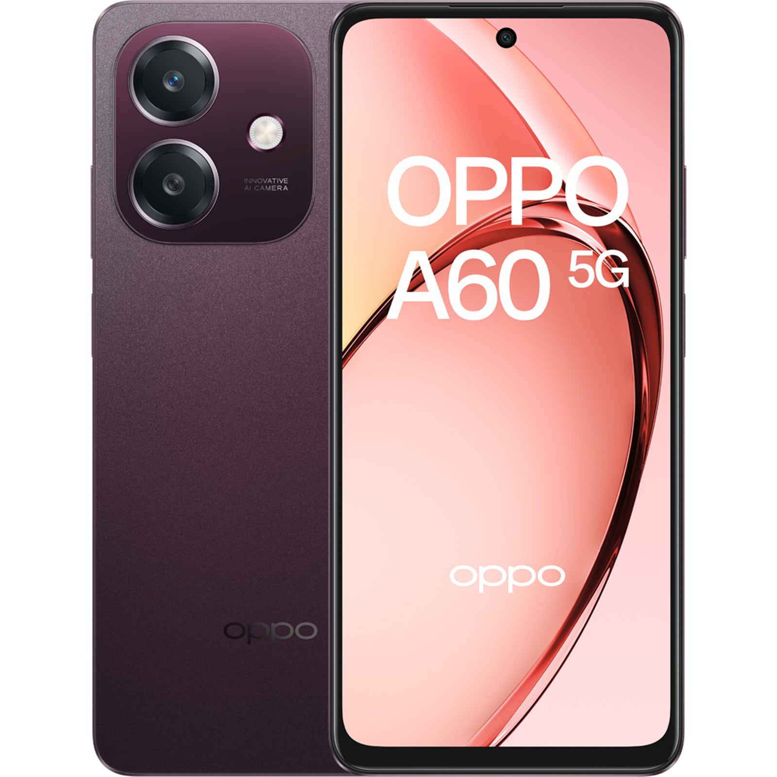 OPPO A60 5G (2024) Dual SIM Smartphone (4GB+128GB) -Blue/RED