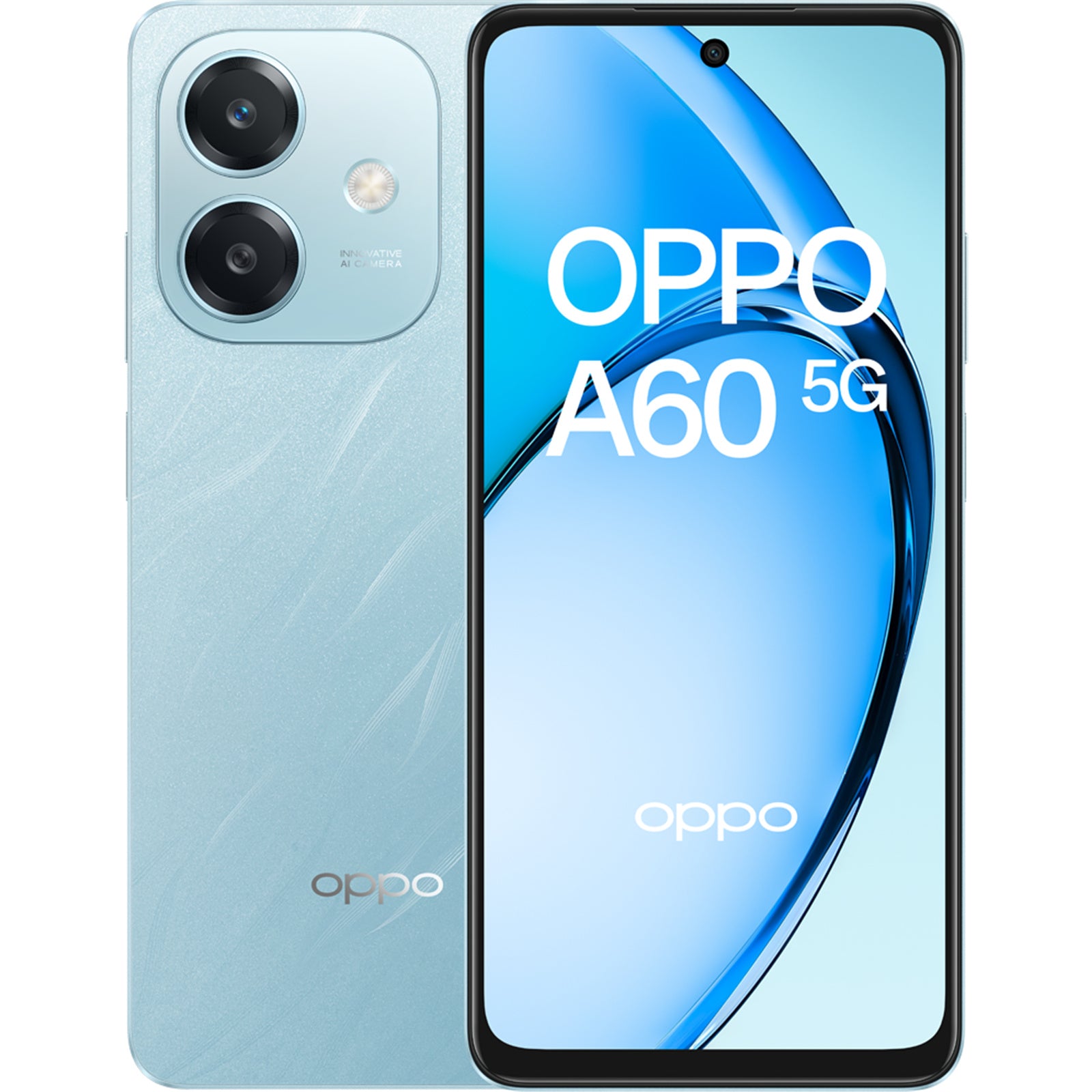 OPPO A60 5G (2024) Dual SIM Smartphone (4GB+128GB) -Blue/RED