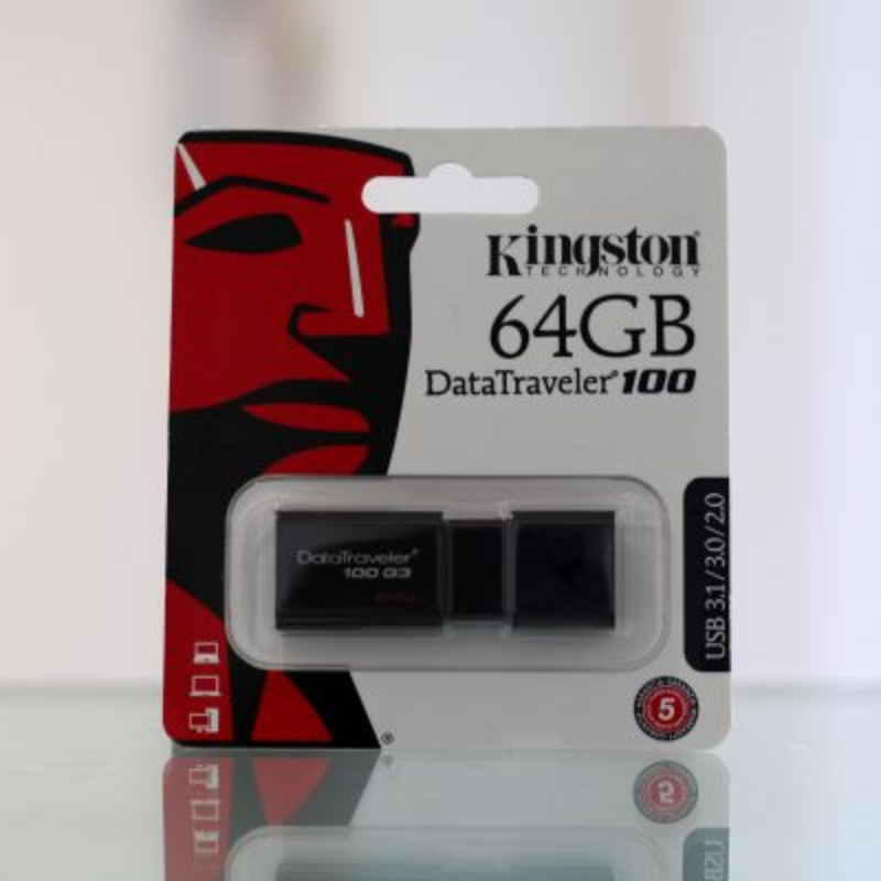 KINGSTON 64GB DATA TRAVELER 100 G3