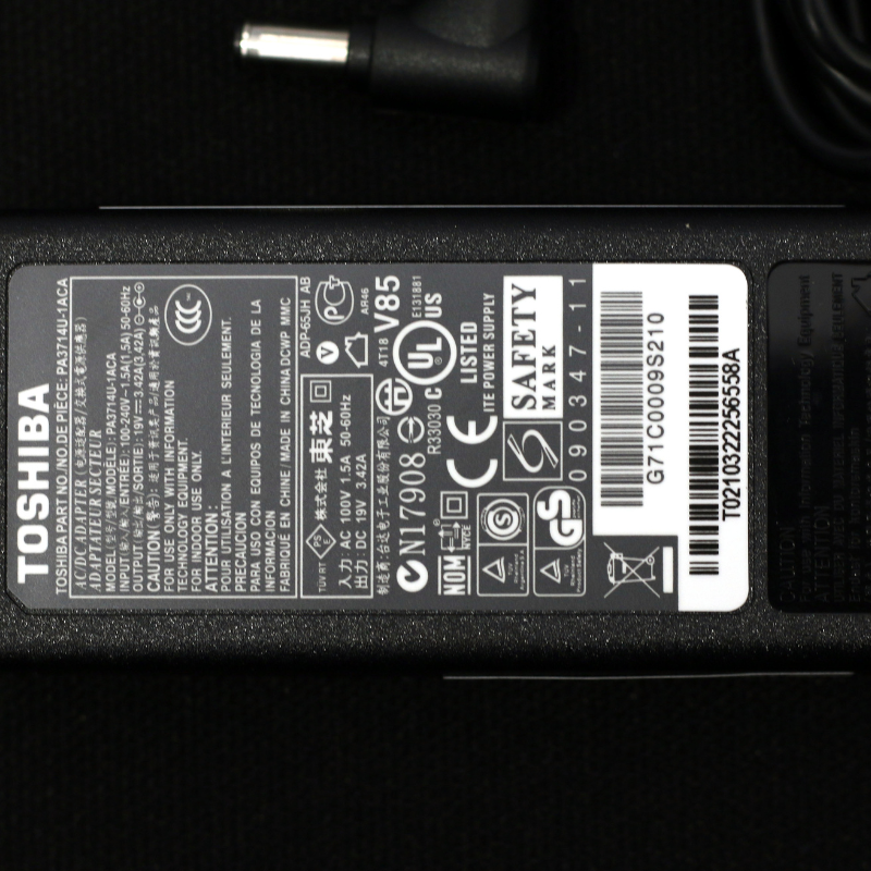 TOSHIBA PA3714U-1ACA REPLACEMENT CHARGER