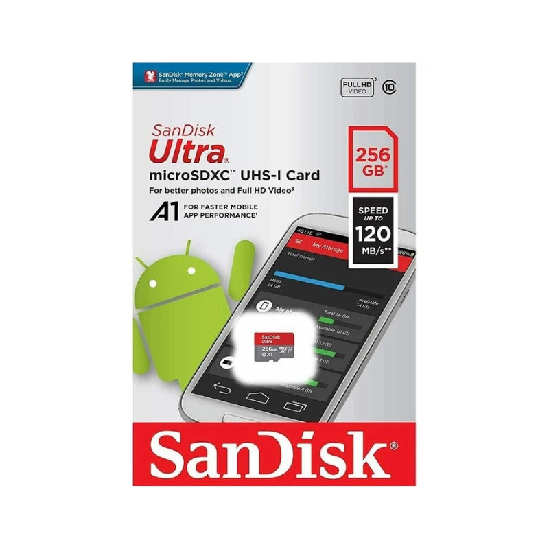 SanDisk Ultra 256GB microSD Card