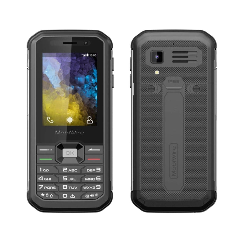 MOBIWIRE OGIMA IP68 RUGGED 4G FEATURE PHONE 4GB - BLACK - LOCKED