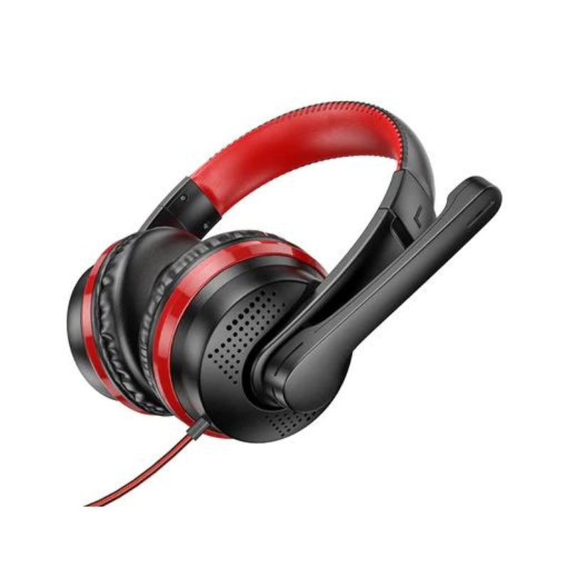 HOCO RED W105 GAMING HEADSET FOR PS4, PS5 & XBOX