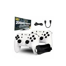 Hoco TV / PC Game Stick With 2x Wireless Controller, 20000 Classic Gam